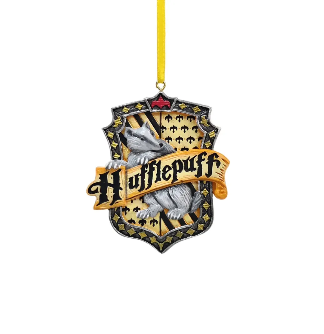 Harry Potter Christbaumanhänger Hufflepuff Umkarton (6)
