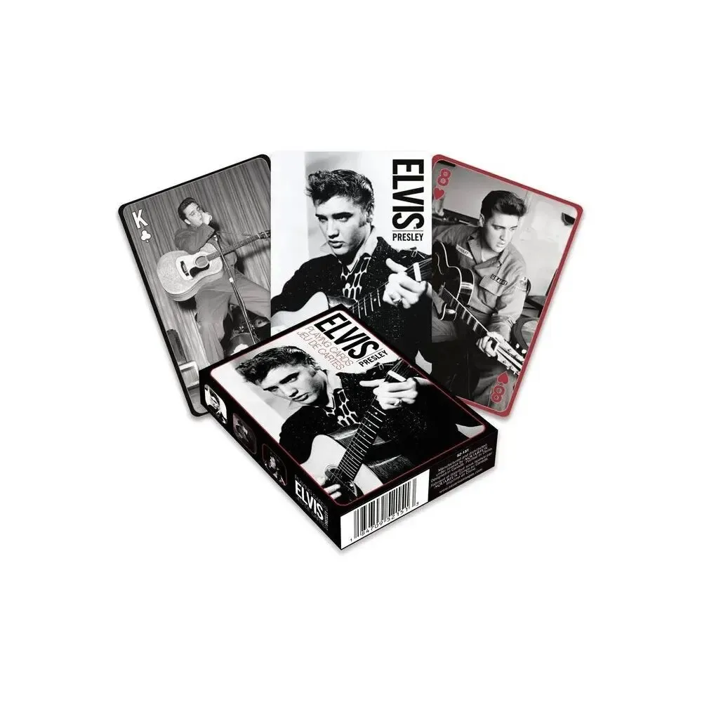 Elvis Presley Spielkarten Black & White