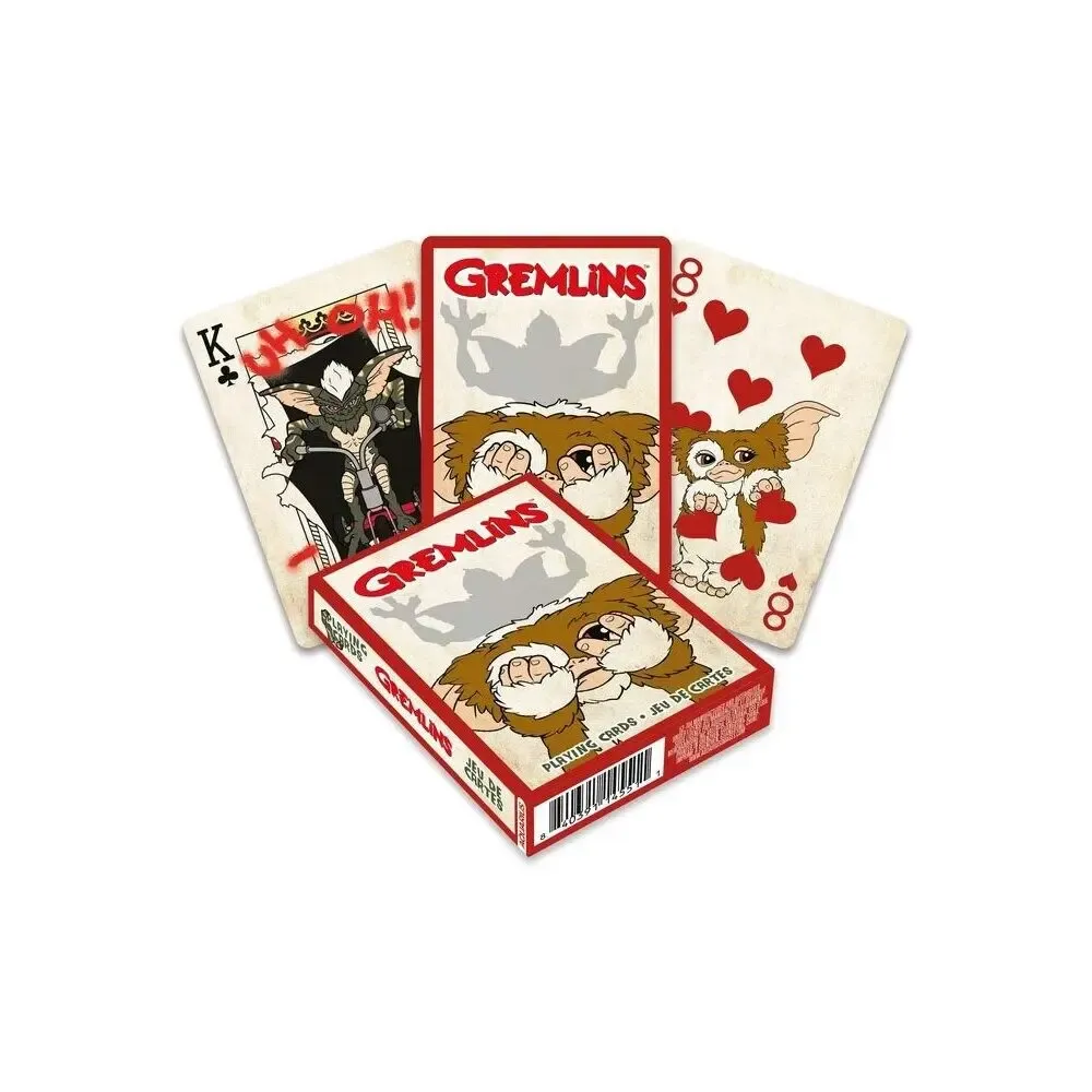 Gremlins Spielkarten Cartoon