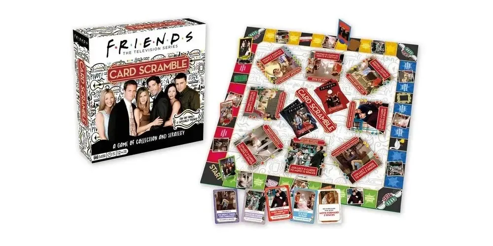 Friends Brettspiel Card Scramble *Englische Version*