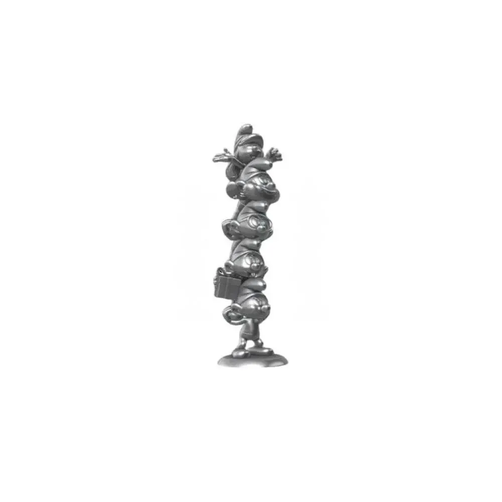 Die Schlümpfe Resin Statue Schlumpfsäule Silver Limited Edition 50 cm