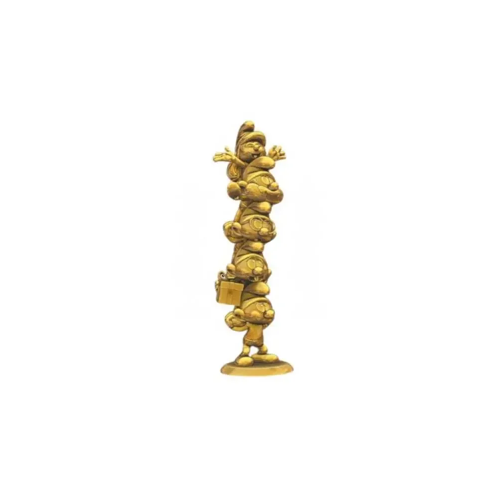 Die Schlümpfe Resin Statue Schlumpfsäule Gold Limited Edition 50 cm