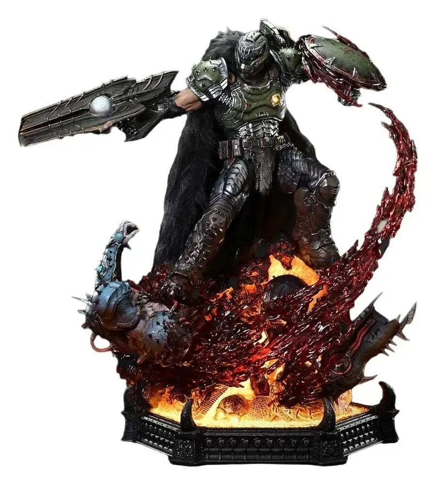 DOOM: The Dark Ages Ultimate Premium Masterline Series Statue 1/4 DOOM Slayer Deluxe Version 77 cm 