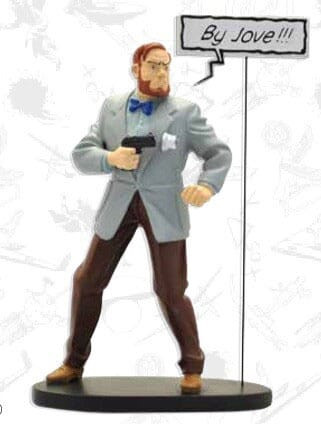 Blake and Mortimer: Comics Speech Collection - Mortimer Statue