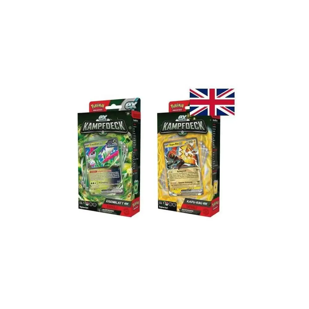 Pokémon TCG EX Battle Decks October 2024 Display (6) *Englische Version*