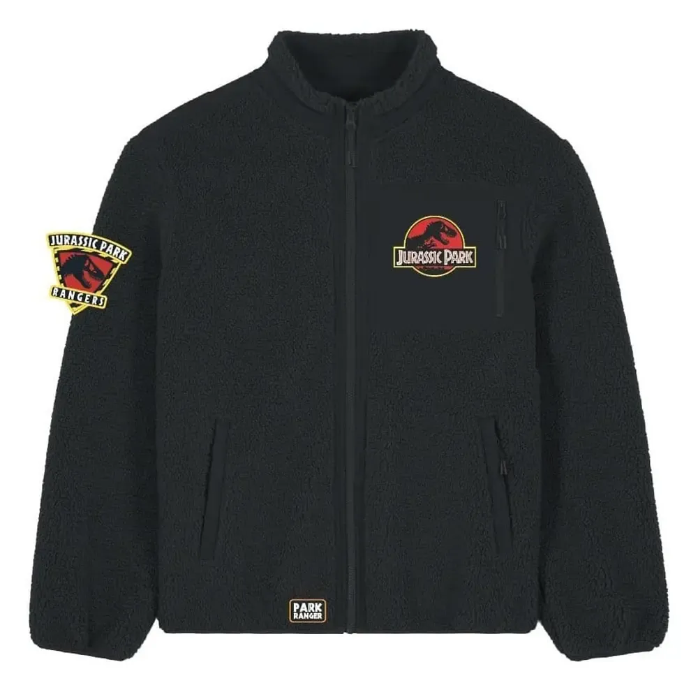 Jurassic Park Sherpa Jacke Logo