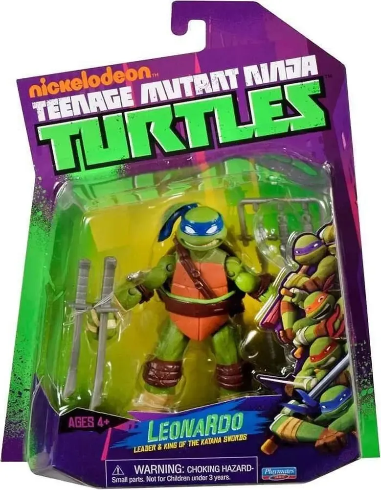 Teenage Mutant Ninja Turtles World of TMNT Actionfigur Leonardo 11 cm