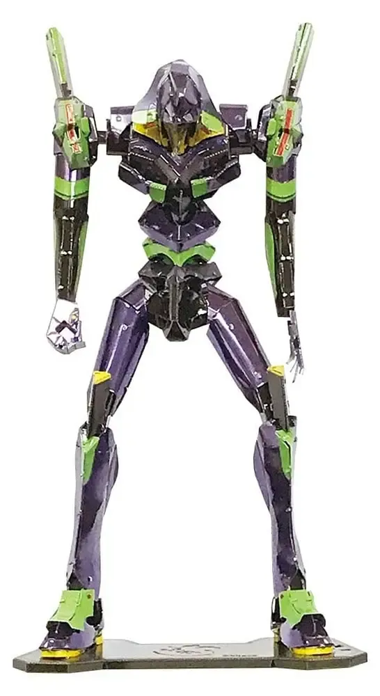Evangelion Metallic Nano Plastic Model Kit Unit 01 17 cm