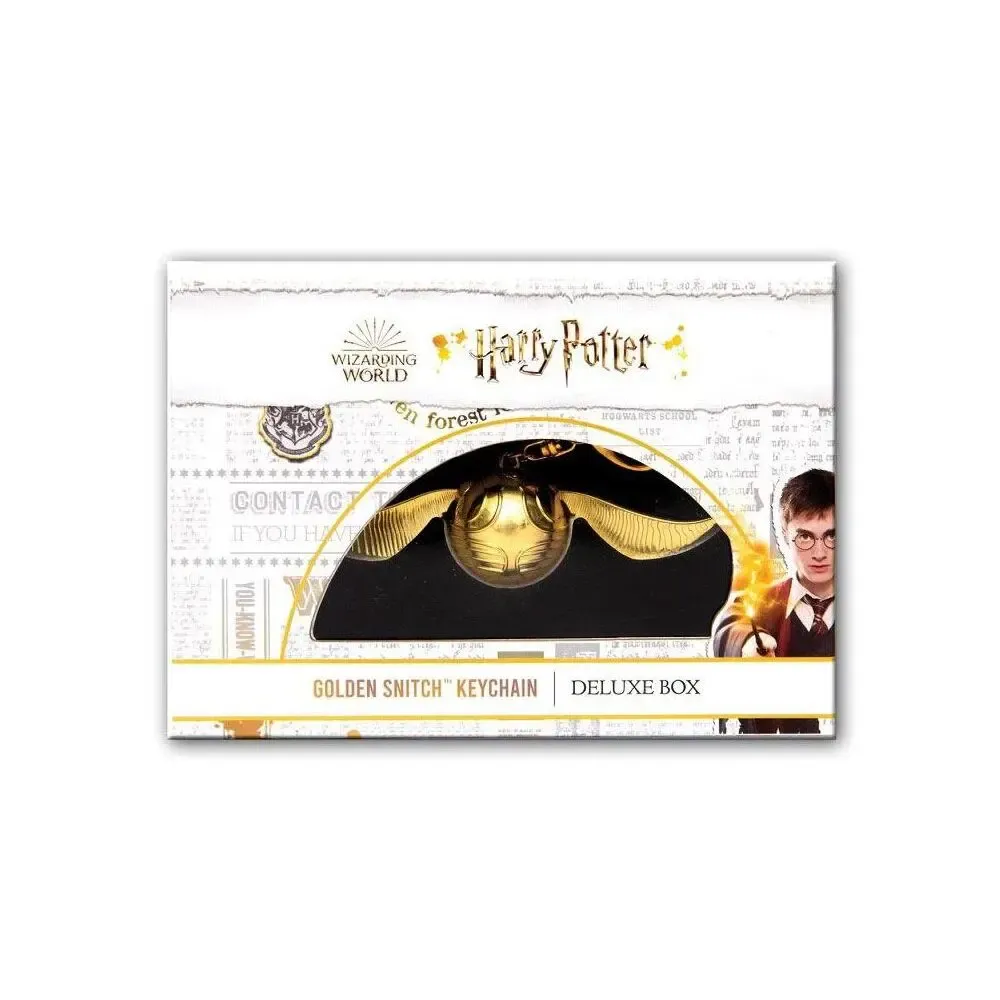 Harry Potter Schlüsselanhänger Goldener Schnatz Deluxe Box 12 cm