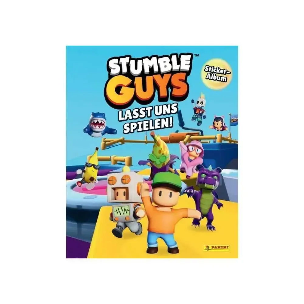 Stumble Guys - Lasst uns spielen! - Sticker Collection Album *Deutsche Version*
