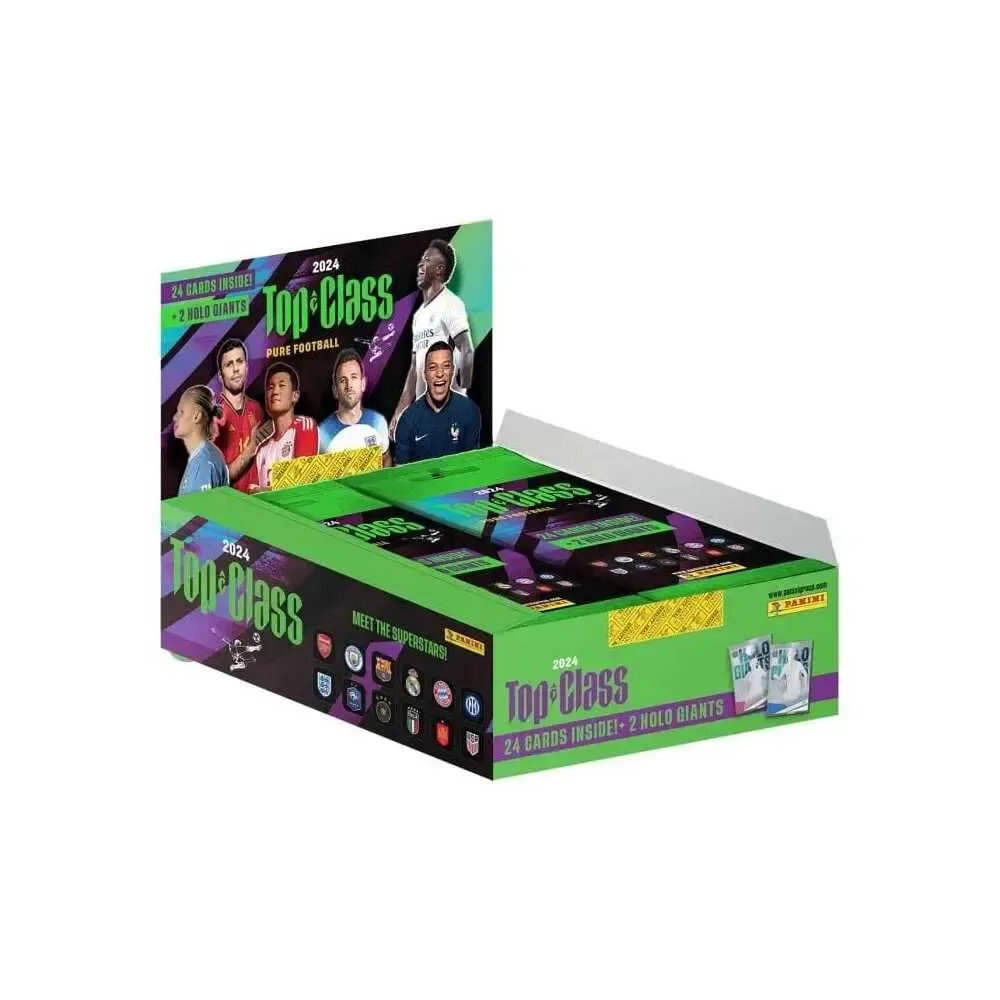 FIFA Top Class 2025 Trading Cards Flow Packs Display (24)