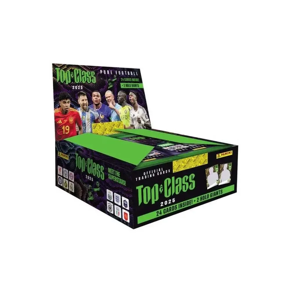 FIFA Top Class 2025 Trading Cards Fat Packs Display (10)