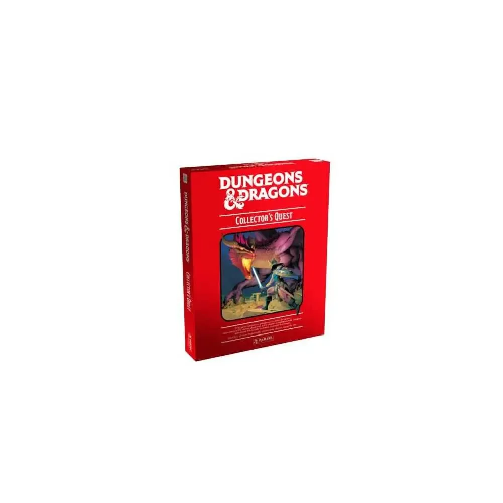 Dungeons & Dragons Collector's Quest Trading Cards and Stickers Red Box