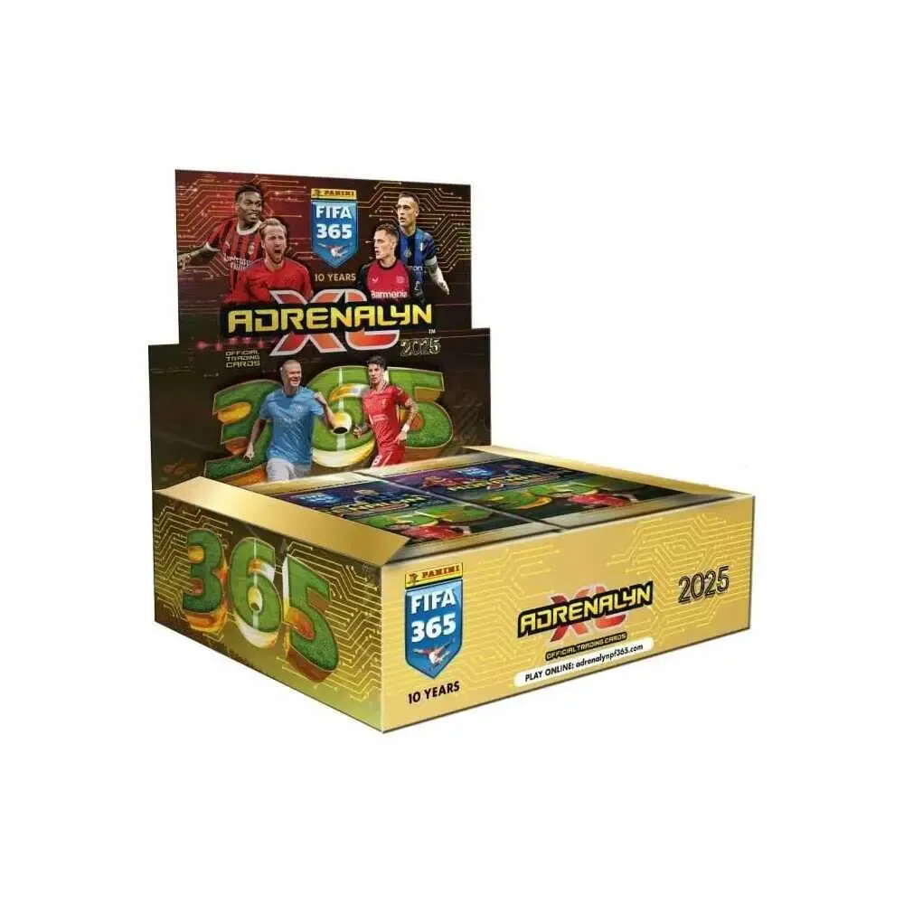 FIFA 365 Adrenalyn XL 2026 Trading Cards Flow Packs Display (24)