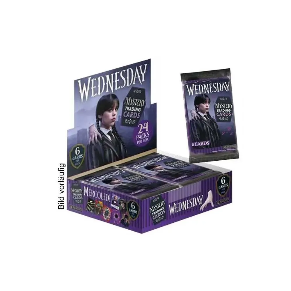 Wednesday Trading Cards Flow Pack Box (24) 