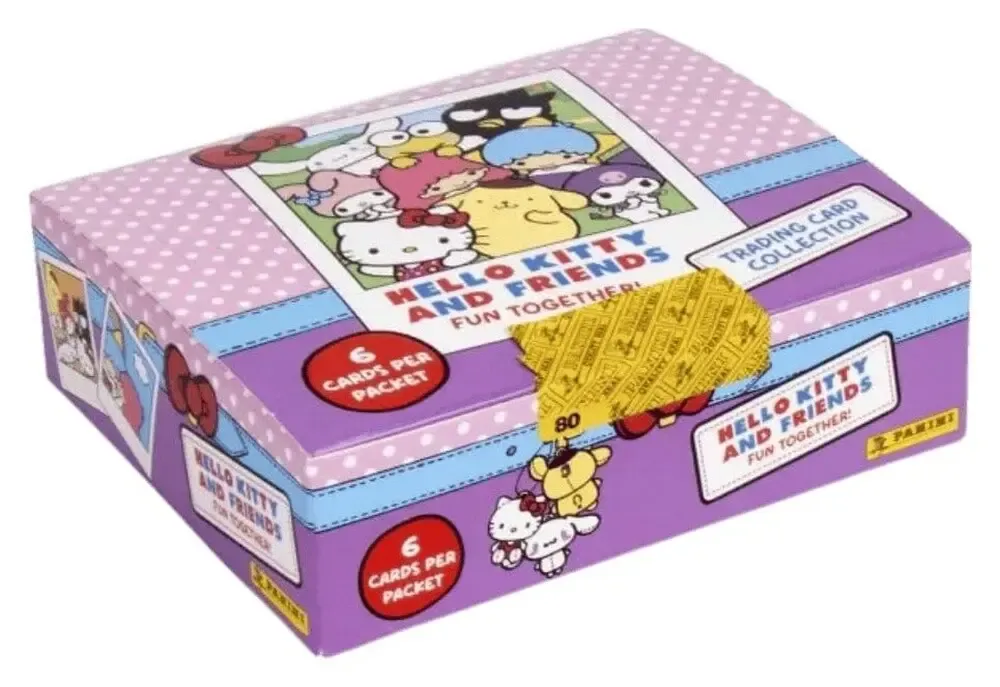 Hello Kitty and Friends Trading Cards Flow Pack Box (24) *Deutsche Version*