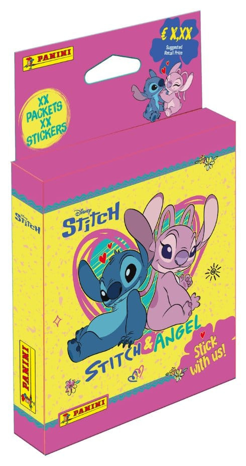 Stitch & Angel Sticker Eco-Blister *Deutsche Version*