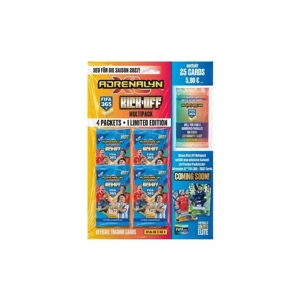FIFA 365 Adrenalyn XL 2027 Trading Cards Kick-Off Multipack *Deutsche Version*