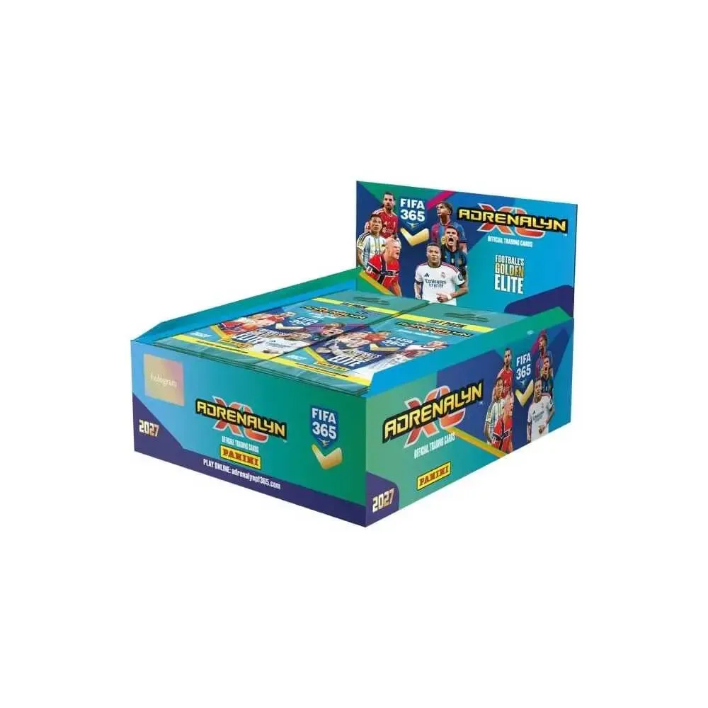 FIFA 365 Adrenalyn XL 2027 Trading Cards Fat Pack Display (10)