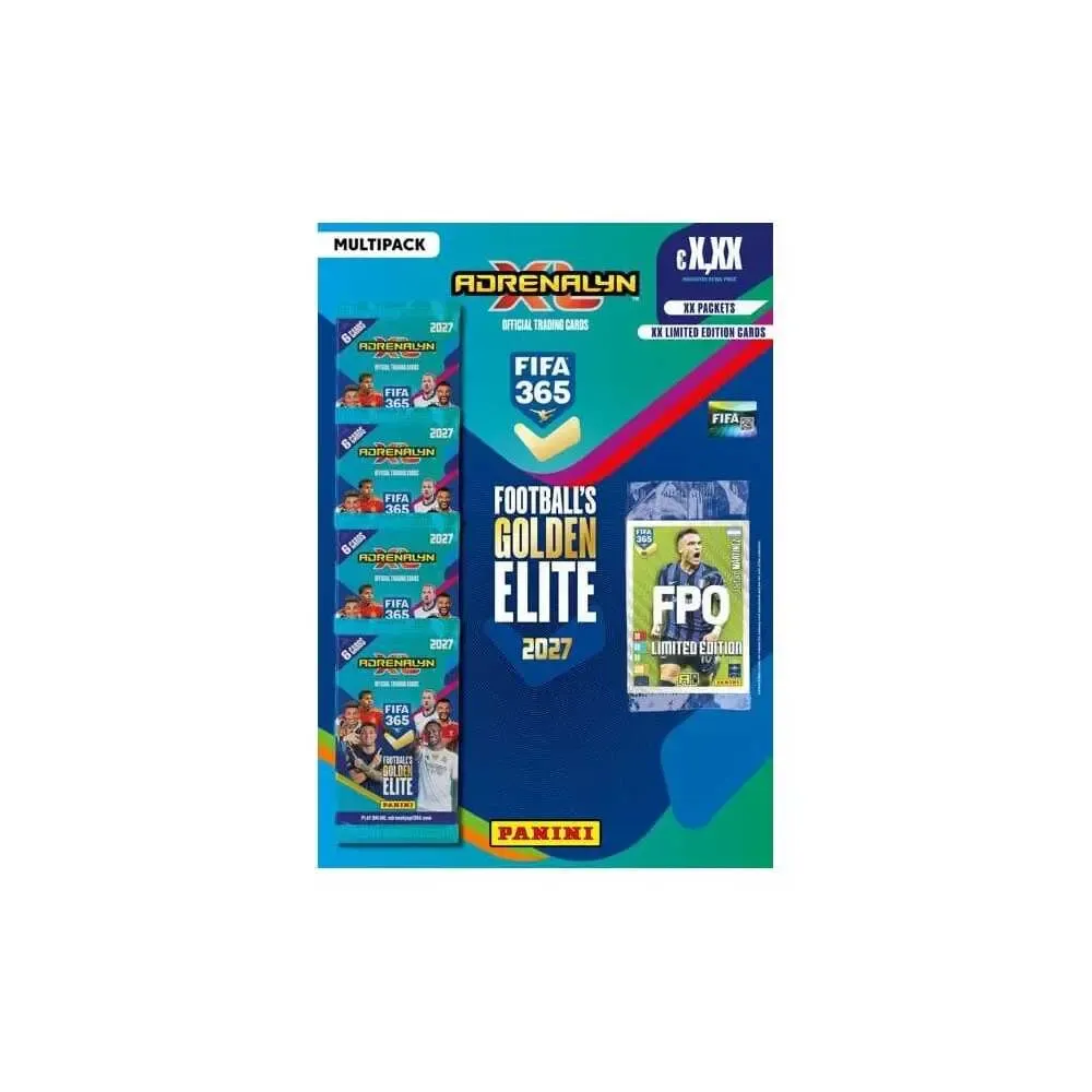 FIFA 365 Adrenalyn XL 2027 Trading Cards Multipack Display (5) *Deutsche Version*