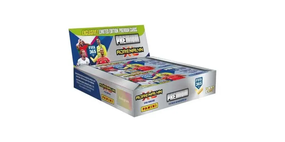 FIFA 365 Adrenalyn XL 2027 Trading Cards Premium Flow Pack Display (10)