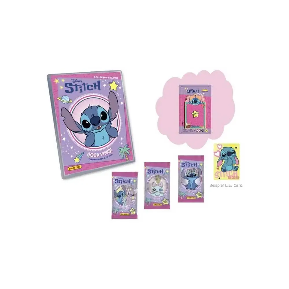 Stitch Sammelkarten Good Vibes Starter Pack mit Kartenhalter *Deutsche Version*