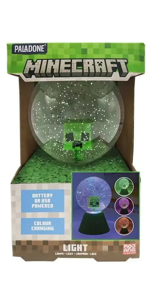 Minecraft Leuchte LED Glitter Ball