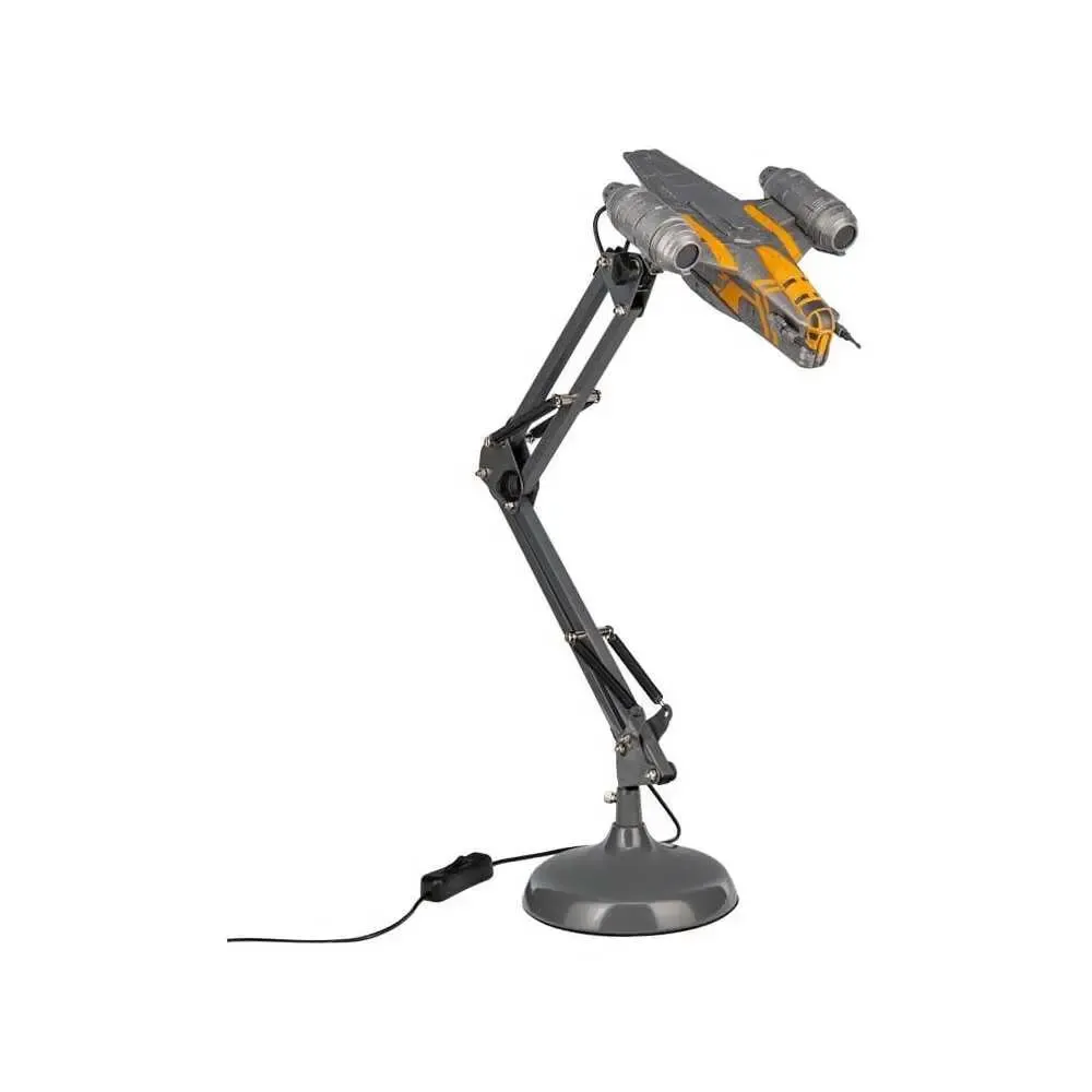 Star Wars: The Mandalorian Schreibtischlampe Razor Crest Posable
