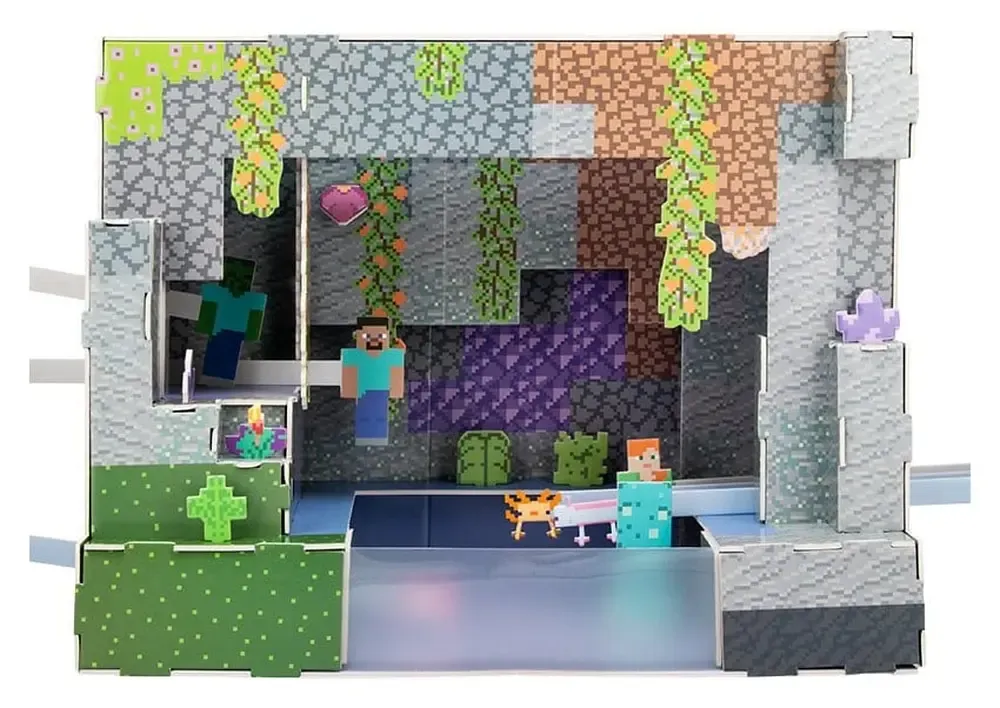 Minecraft Bausatz 3D Scene
