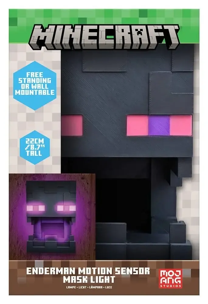 Minecraft Leuchte Enderman Mask Motion Sensor 25 cm
