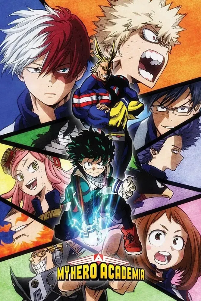 My Hero Academia 2 Poster Set Characters Mosaic 61 x 91 cm (4)