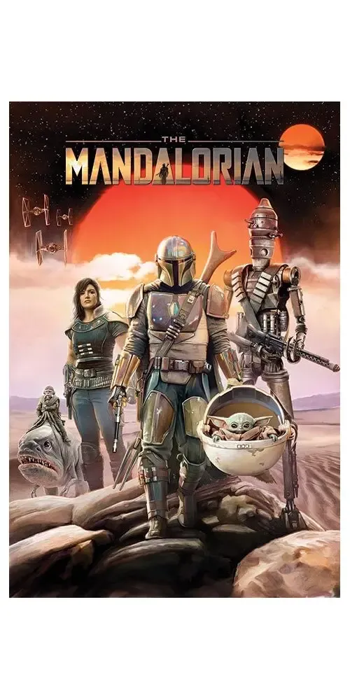 Star Wars: The Mandalorian Poster Set Group 61 x 91 cm (5)