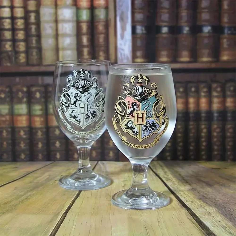 Harry Potter Hogwarts Glas mit Farbwechseleffekt