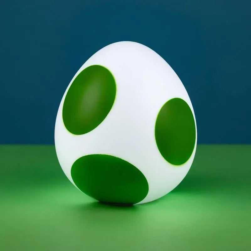 Super Mario Lampe Yoshi Egg 3D Leuchte 10 cm