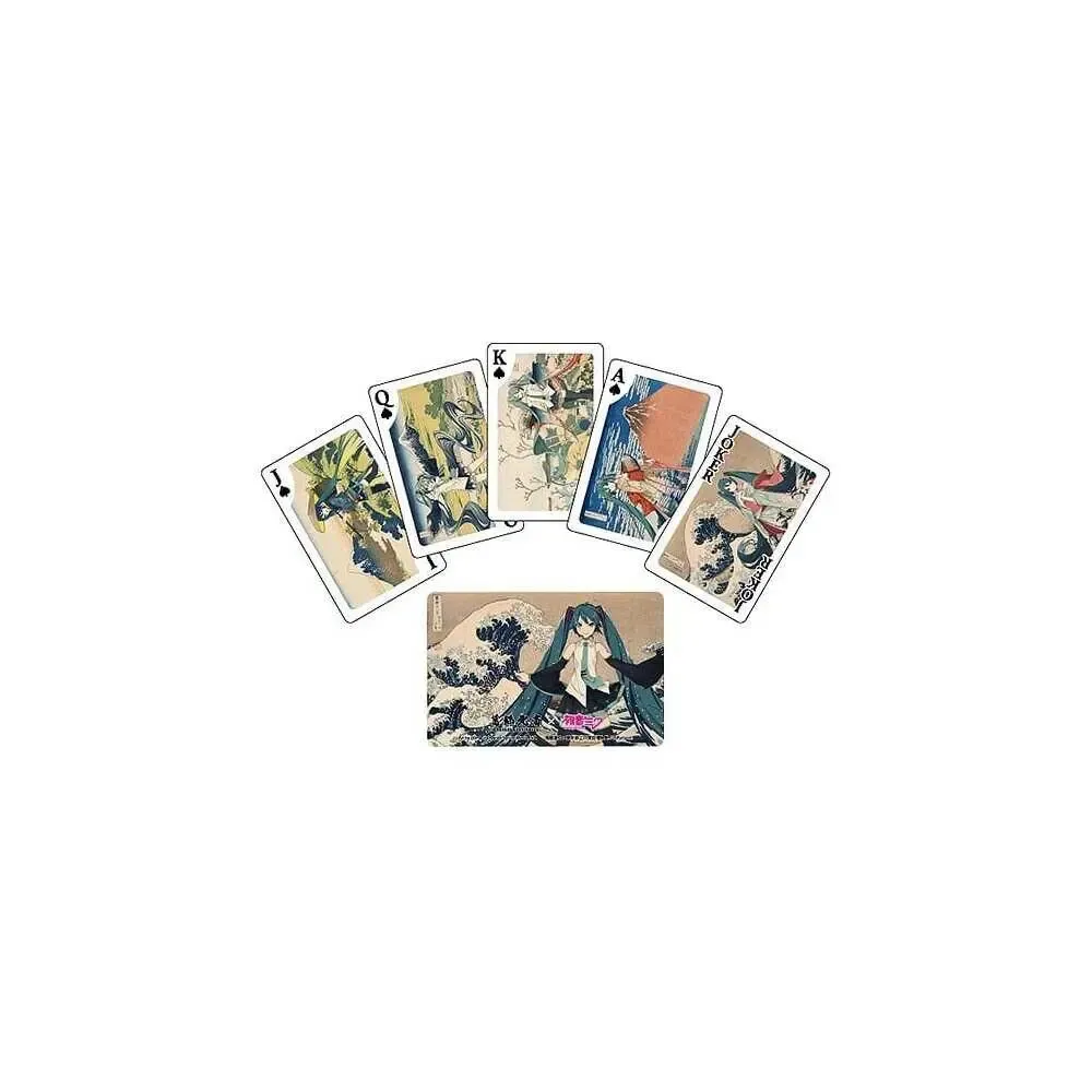 Katsushika Hokusai x Hatsune Miku Spielkarten 