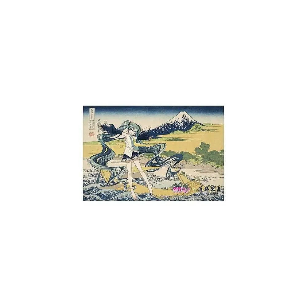Hatsune Miku x Katsushika Hokusai iXima Postcard Sketch of Tago Bay at Ejiri on the Tokaido (10)