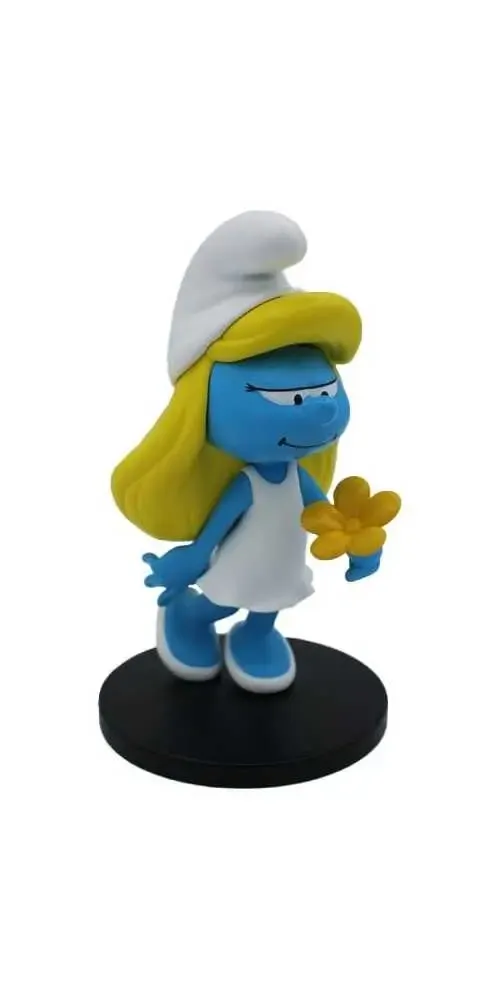Die Schlümpfe Statue Schlumpfine mit Blume 12 cm
