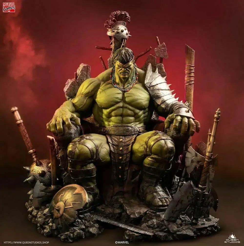 Marvel Comics Statue 1/4 Green Scar Hulk Regular Version 67 cm