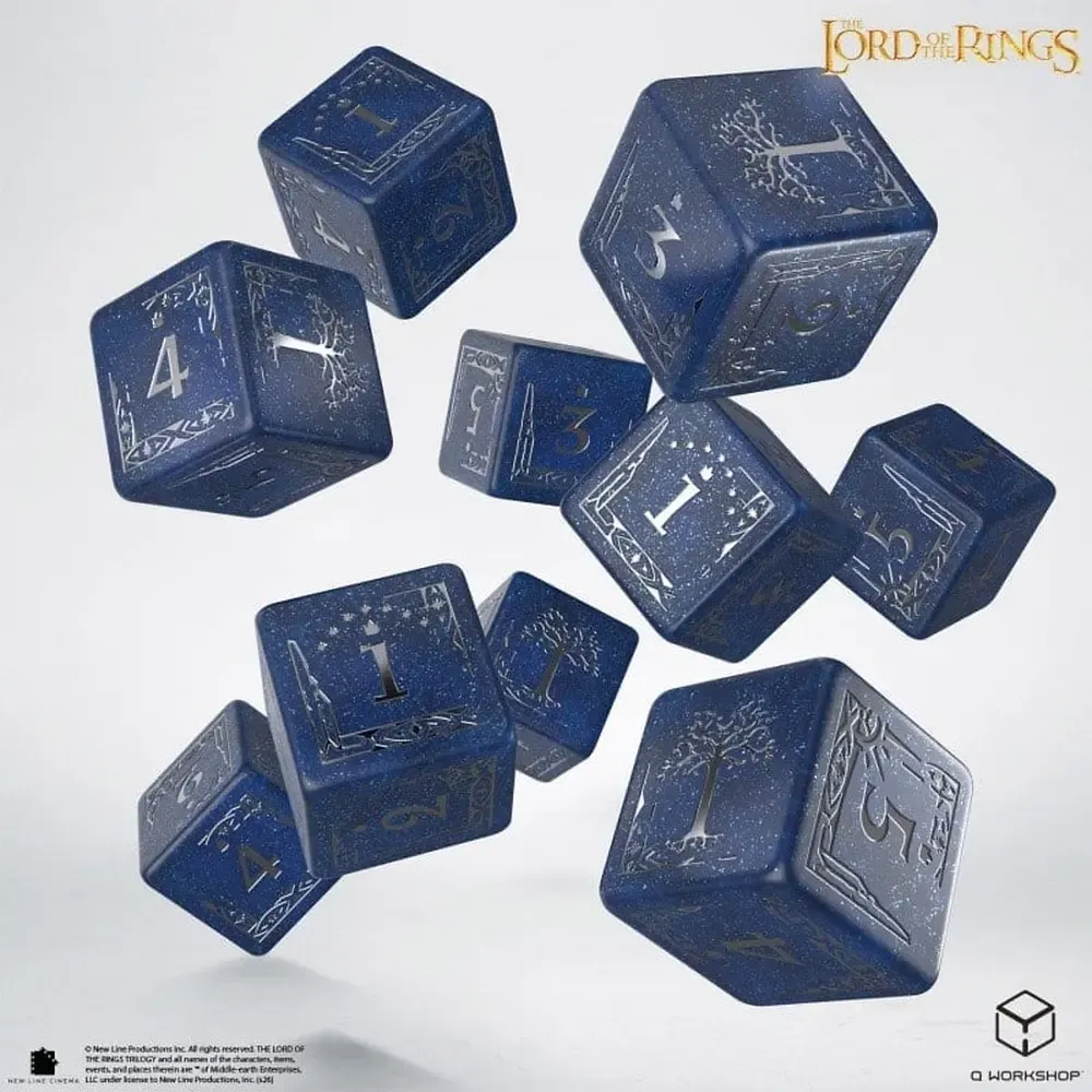 Der Herr der Ringe: 10er D6 Würfelset Gondor