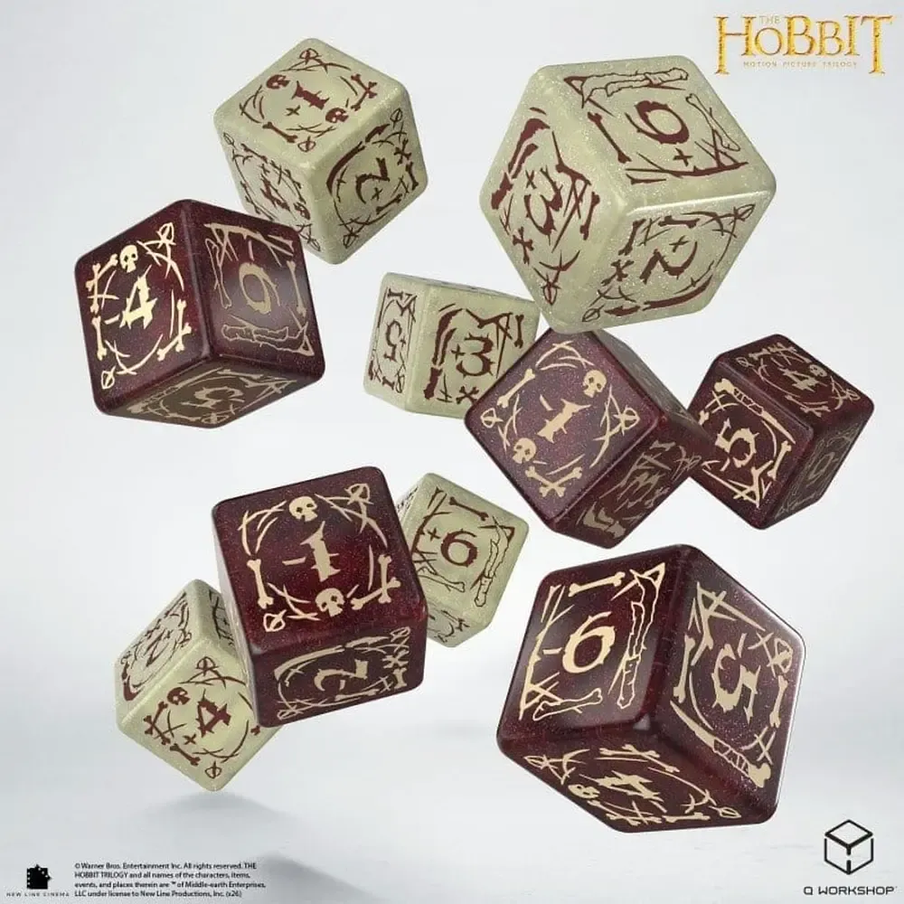 Der Hobbit: 10er D6 Würfelset Goblins