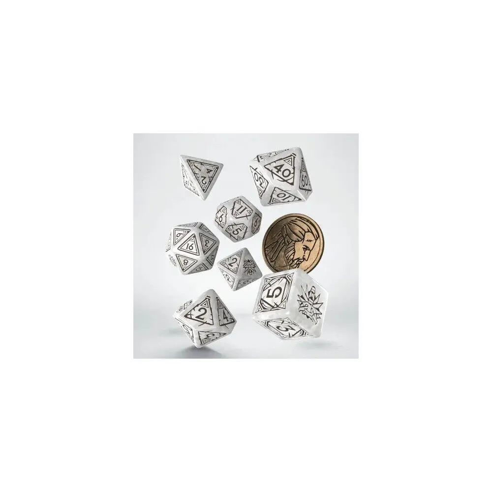 The Witcher Würfel Set Geralt The White Wolf (7)