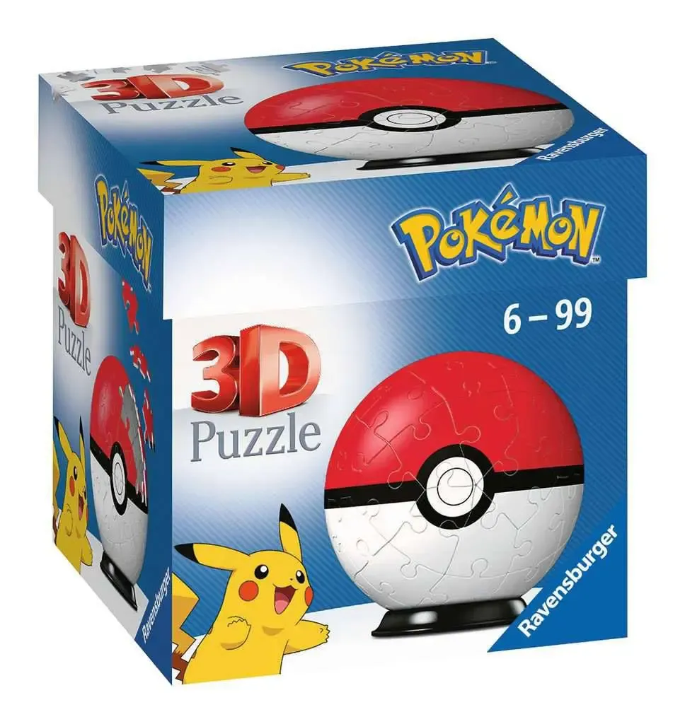 Pokémon 3D Puzzle Pokéballs: Classic (54 Teile)