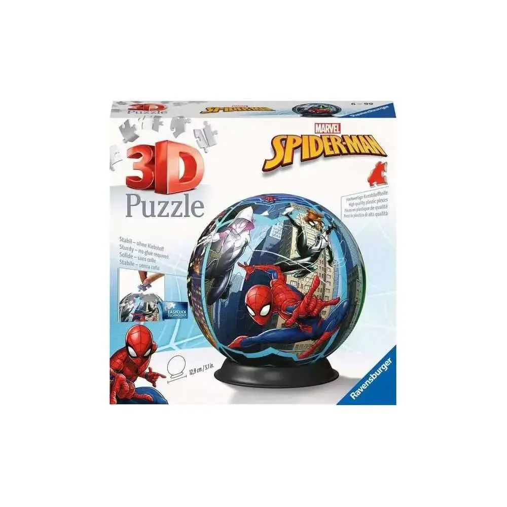 Marvel 3D Puzzle Spider-Man Puzzle Ball (73 Teile)