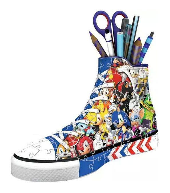Sonic - The Hedgehog 3D Puzzle Sneaker (108 Teile)