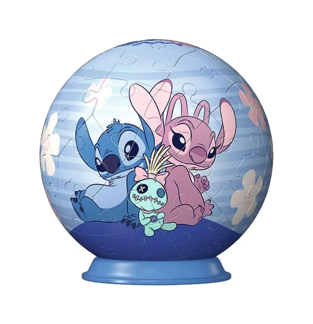 Disney Stitch 3D Puzzle-Ball Stitch & Angel (55 Teile)