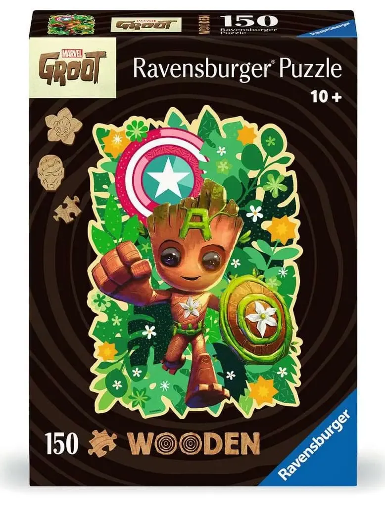 Marvel WOODEN Holz-Puzzle Groot (150 Teile)