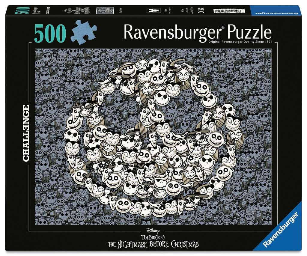 Nightmare Before Christmas Challenge Puzzle König des Schreckens (500 Teile)
