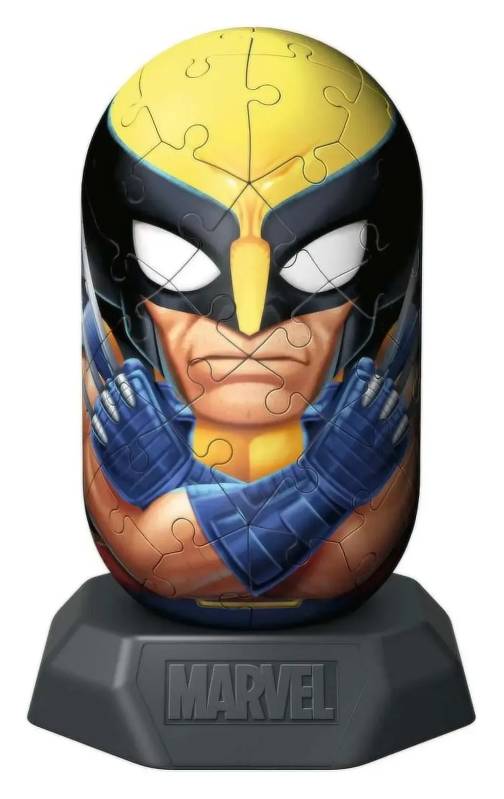 Marvel Hylkies 3D Puzzle Wolverine (55 Teile)
