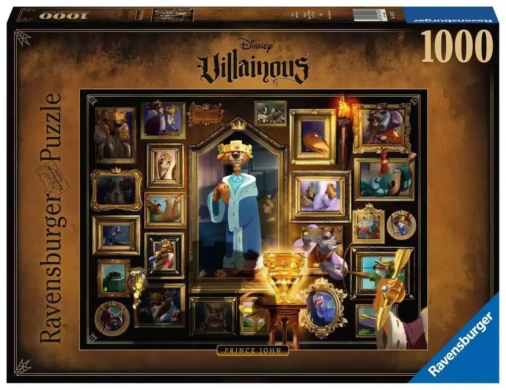 Disney Villainous Puzzle Prinz John (1000 Teile)