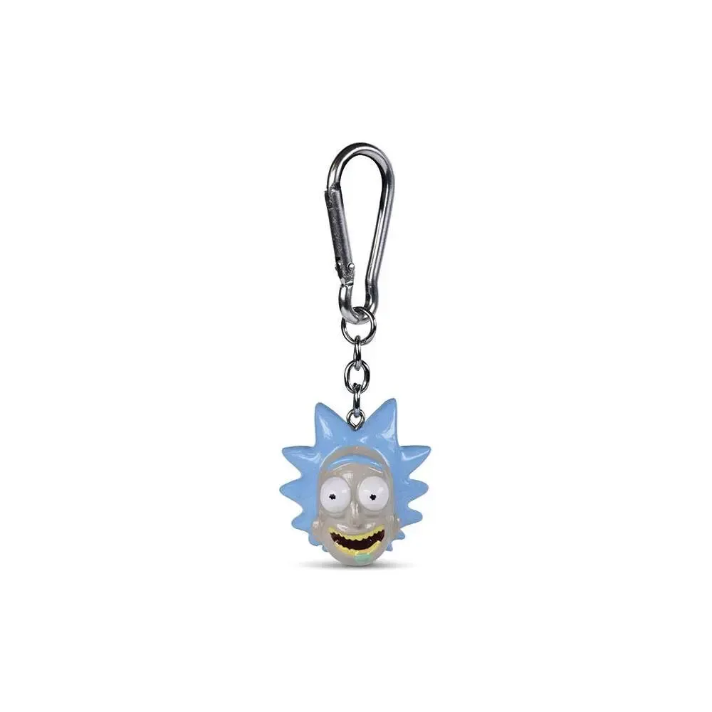 Rick and Morty 3D-Schlüsselanhänger Rick 4 cm Umkarton (10)